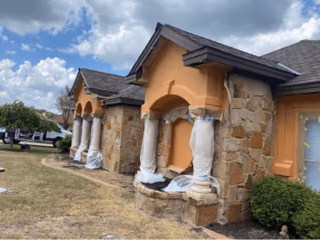 Exterior surface preparation before painting
