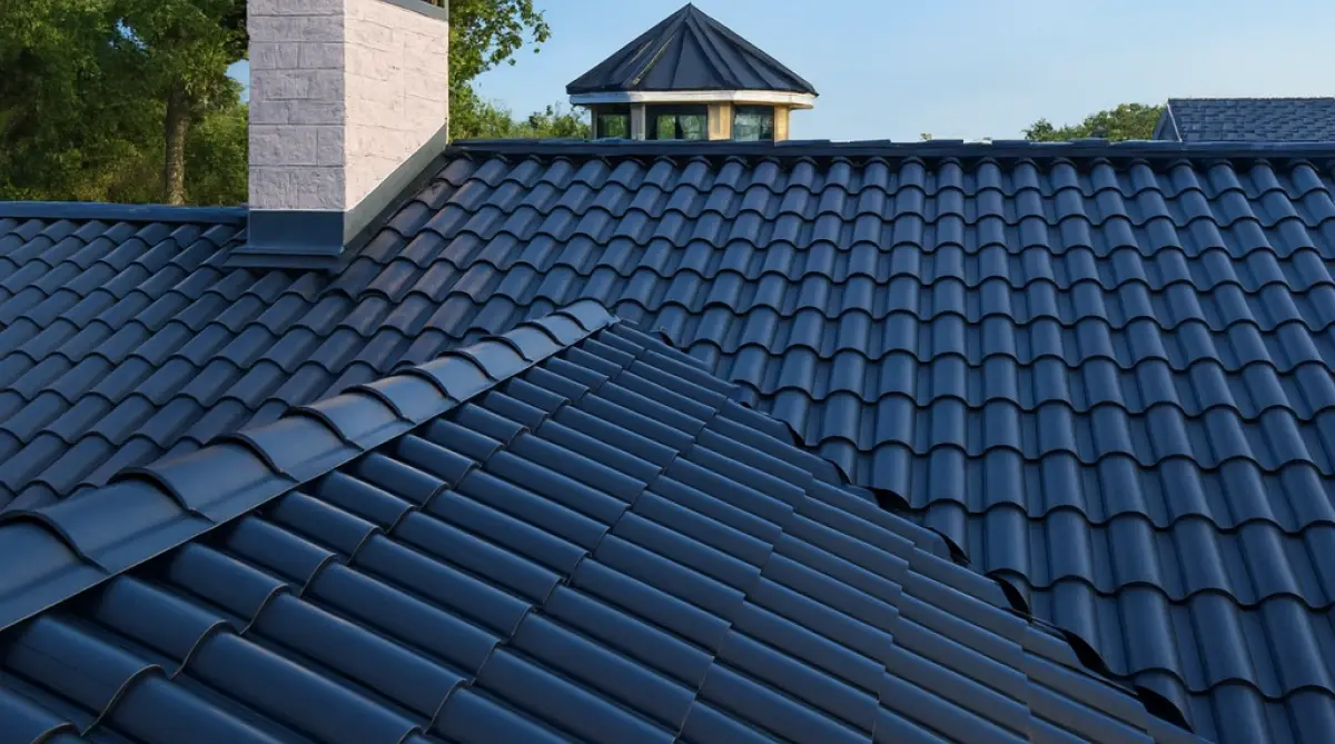 Animal entry point damage at a Central Texas roofline