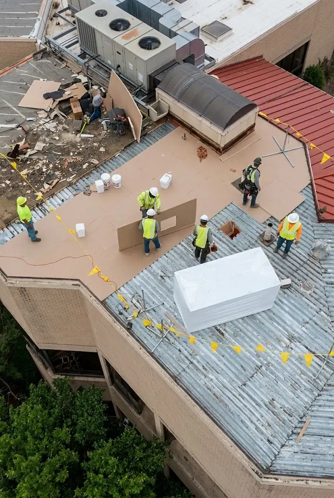 ArkCertified storm inspection of a hail-damaged Pflugerville roof