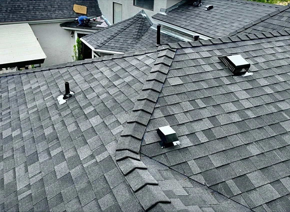 Impact-resistant Owens Corning Duration STORM shingles on a roof