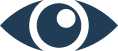 Blue eye icon with circular center.